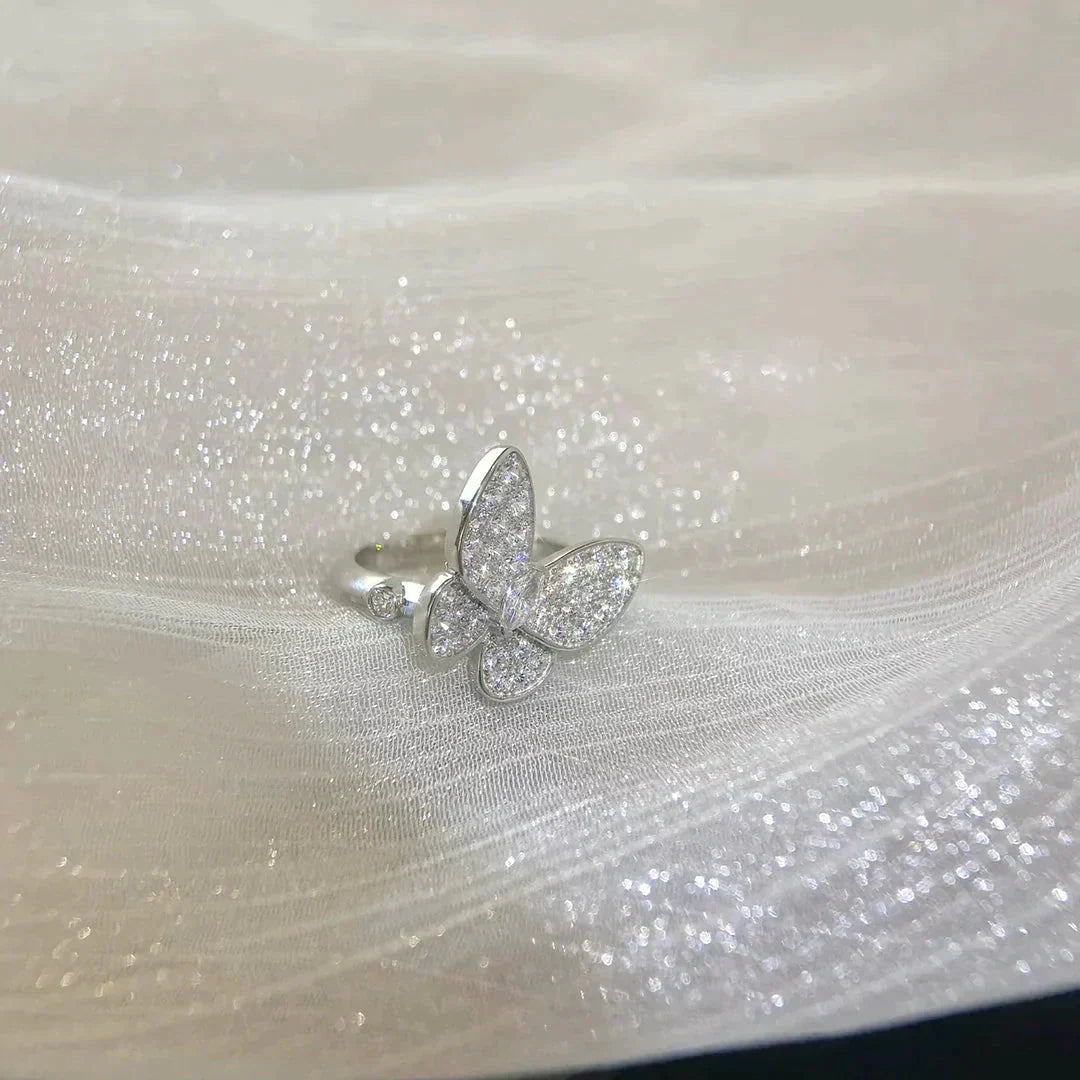 [Luxery]BUTTERFLY DIAMOND RING