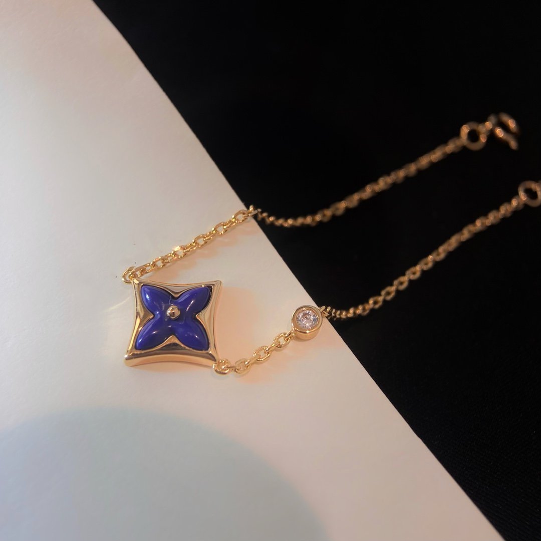 [Luxery]COLOR STAR PINK GOLD DIAMOND BRACELET