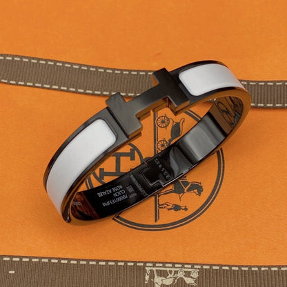 [Luxery]H BRACELET 12MM BLACK WHITE CERAMIC