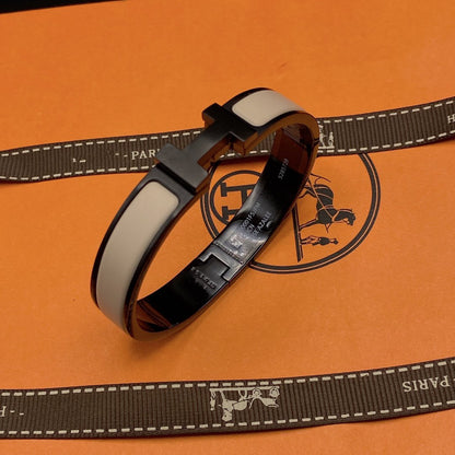 [Luxery]H BRACELET 12MM BLACK BEIGE CERAMIC