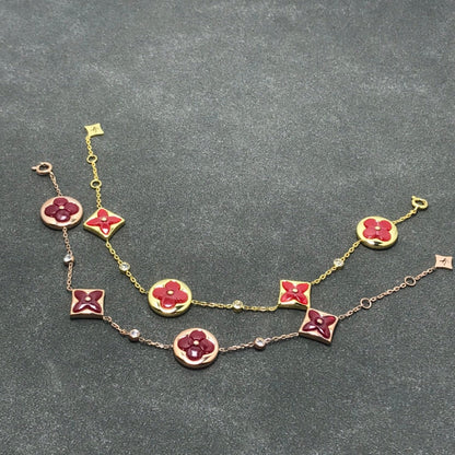 [Luxery]STAR AND SUN CARNELIAN 4 MOTIFS 3 DIAMONDS