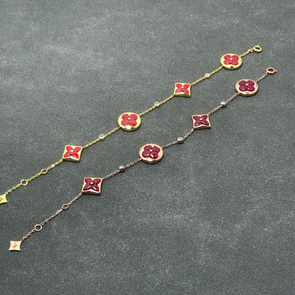 [Luxery]STAR AND SUN CARNELIAN 4 MOTIFS 3 DIAMONDS
