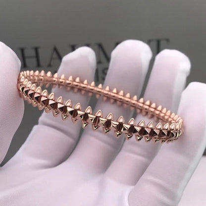 [Luxery]CLASH PINK GOLD BRACELET