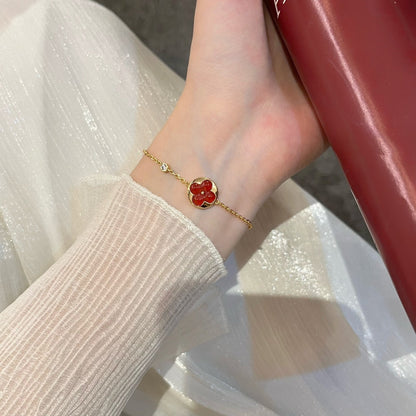 [Luxery]SUN PEDANT CARNELIAN BRACELET