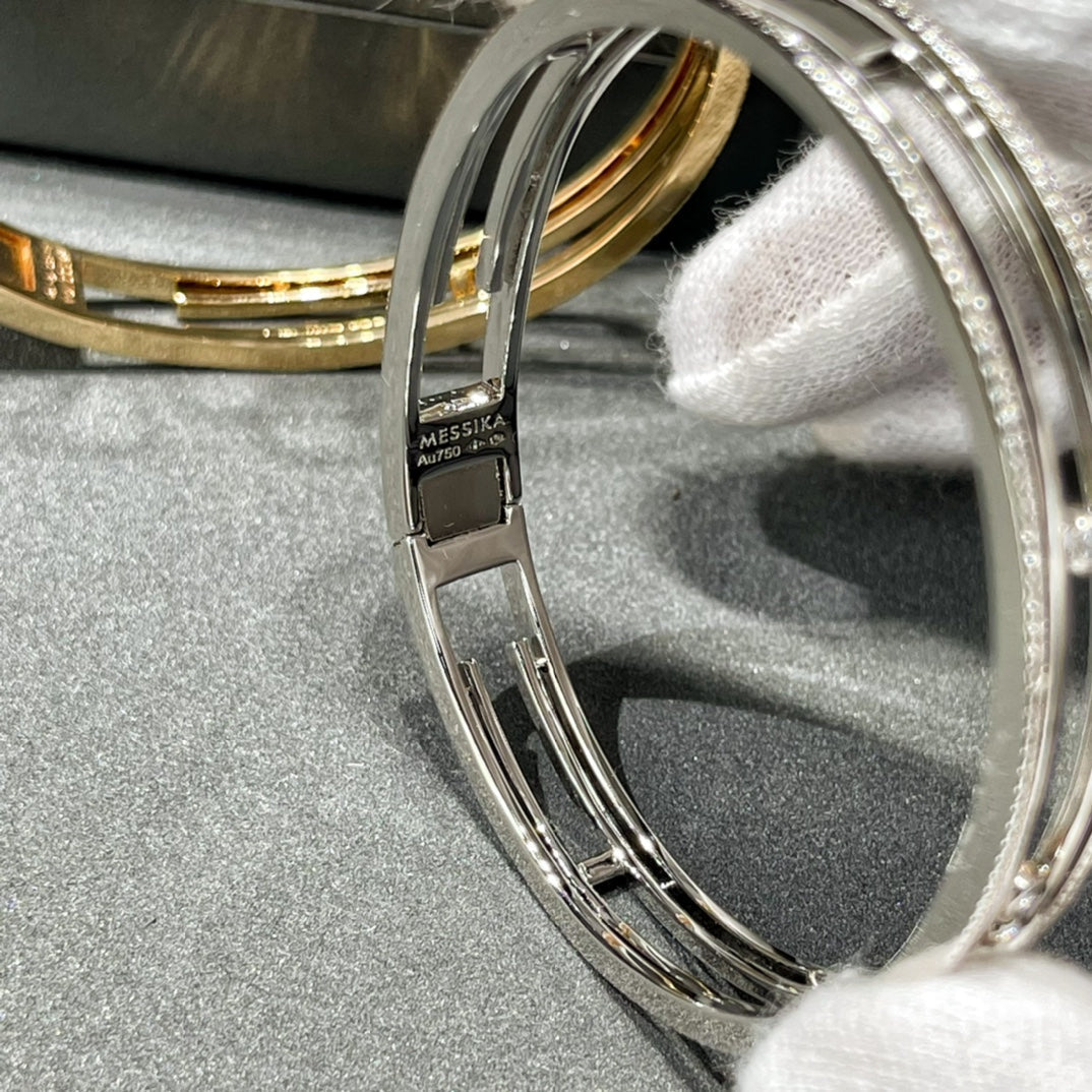 [Luxery]MOVE 10TH PAVED DIAMOND BRACELET