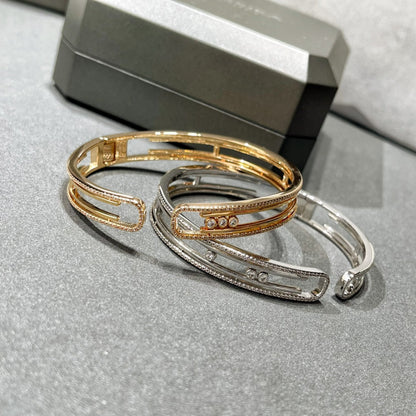[Luxery]MOVE 10TH PAVED DIAMOND BRACELET