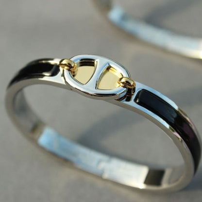 [Luxery]CLIC CHAINE SILVER BRACELET