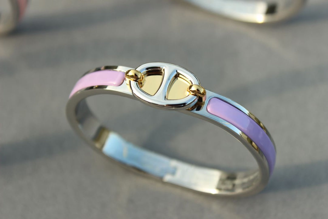 [Luxery]CLIC CHAINE SILVER BRACELET