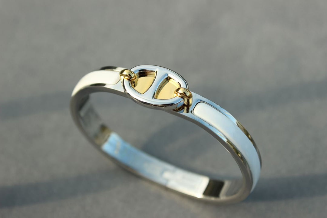[Luxery]CLIC CHAINE SILVER BRACELET