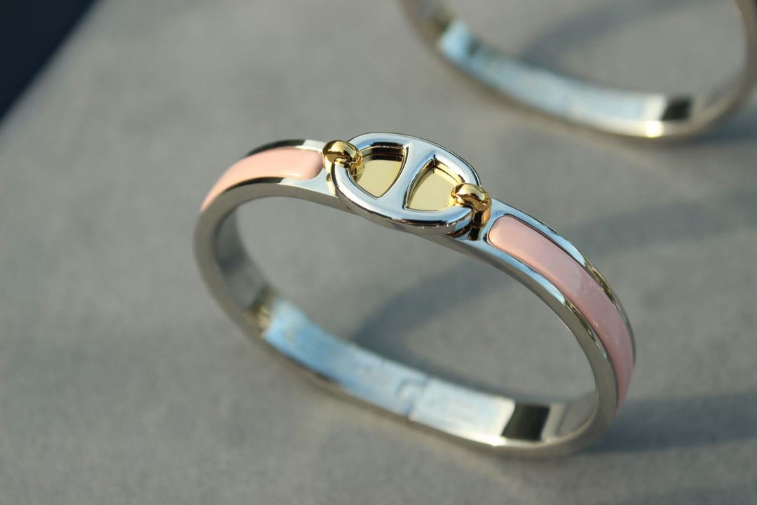 [Luxery]CLIC CHAINE SILVER BRACELET