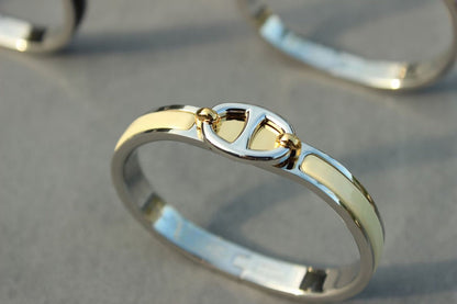 [Luxery]CLIC CHAINE SILVER BRACELET