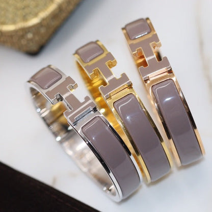 [Luxery]H BRACELET 12MM BROWN