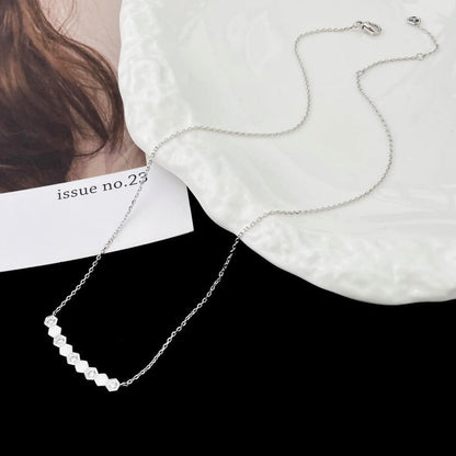 [Luxery]BEE MY LOVE DIAMOND NECKLACE