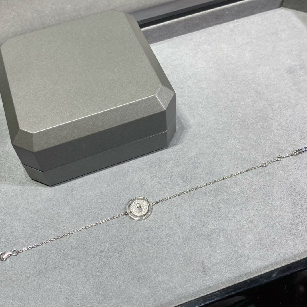 [Luxery]Demo MOVE DIAMOND PAVED BRACELET