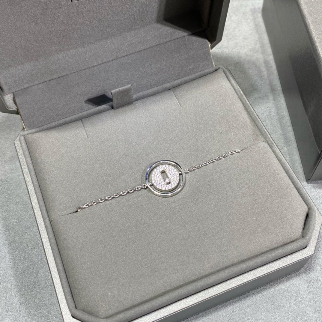 [Luxery]Demo MOVE DIAMOND PAVED BRACELET