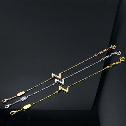 [Luxery]VOLT LV LOGO BRACELET