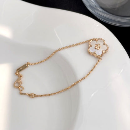 [Luxery]LUCKY SPRING ROSE GOLD MOP BRACELET