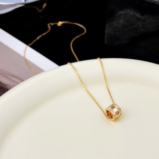 [Luxery]BEE MINI PEDANT DIAMOND NECKLACE