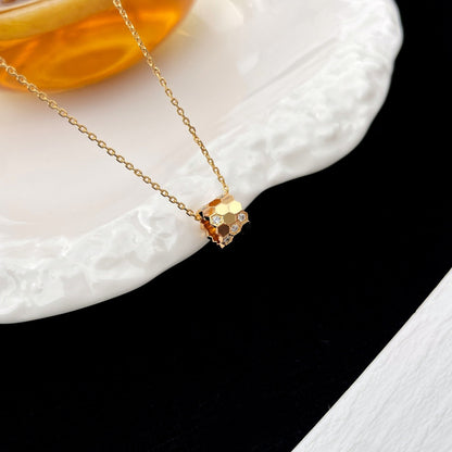 [Luxery]BEE MINI PEDANT DIAMOND NECKLACE