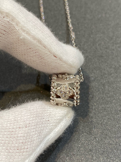 [Luxery]PERLEE PEDANT SIVLER DIAMOND NECKLACE