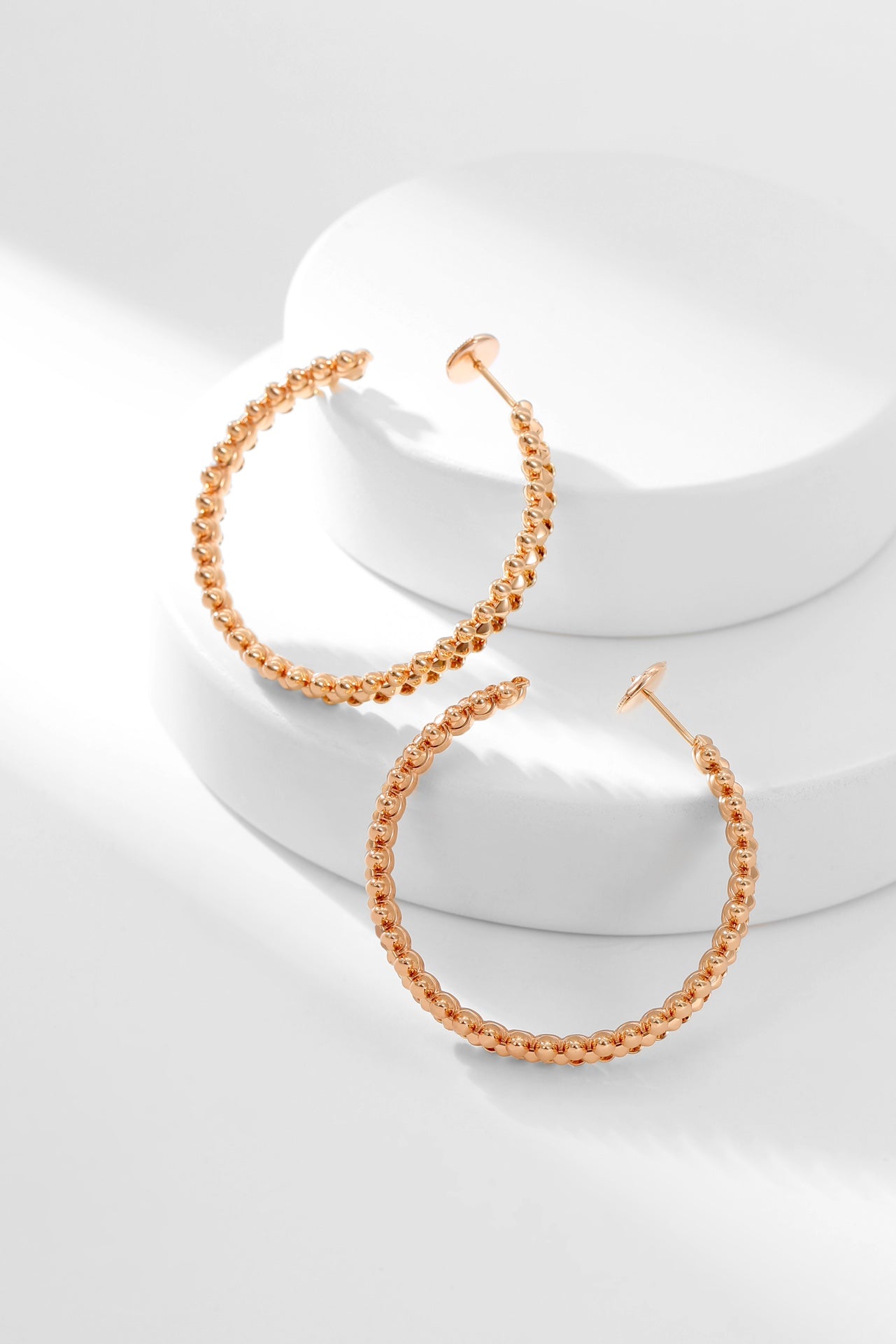 [Luxery]CLASH HOOP EARRINGS