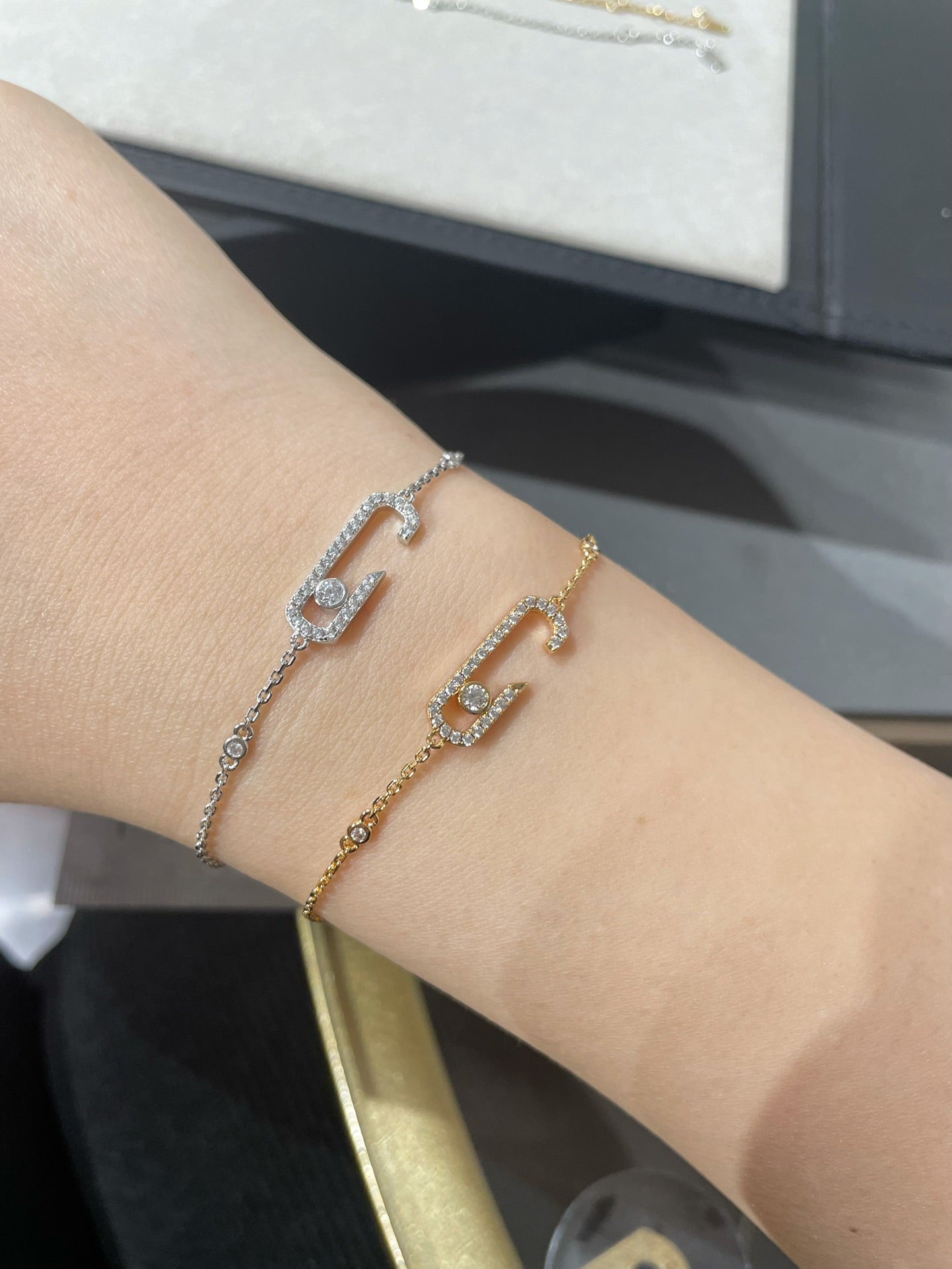 [Luxery]BABY MOVE DIAMOND BRACELET