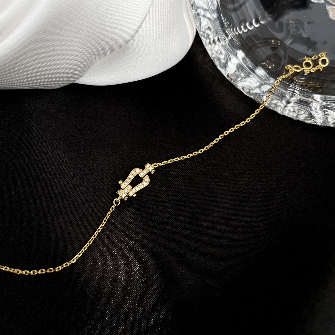 [Luxery]FORCE 10 FULL DIAMOND BUCKLE CHAIN LINK MINI MODEL
