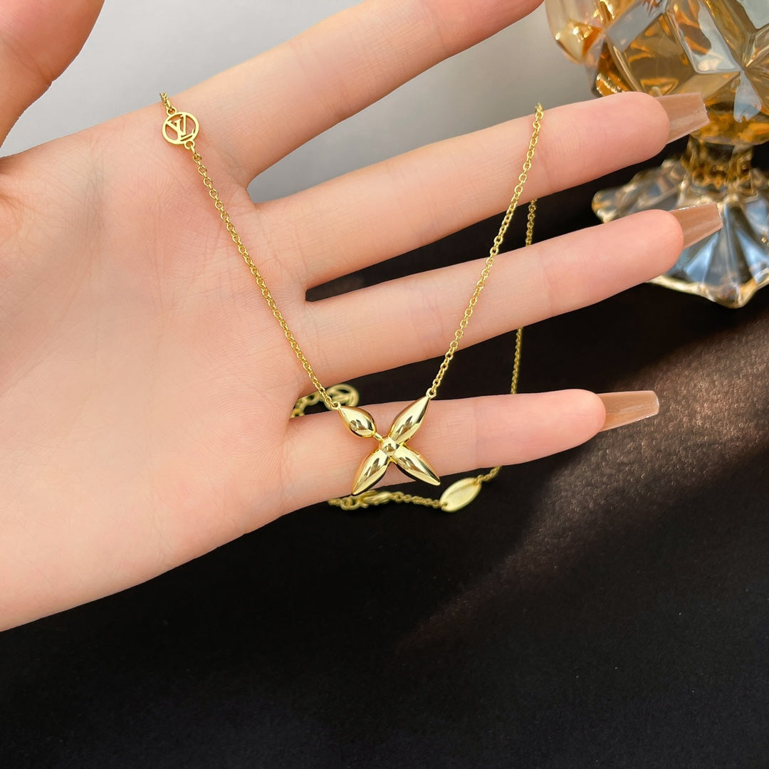 [Luxery]LOUISETTE GOLD NECKLACE