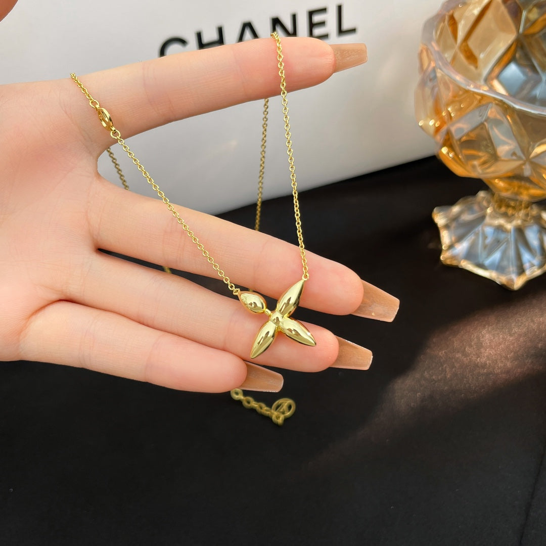[Luxery]LOUISETTE GOLD NECKLACE