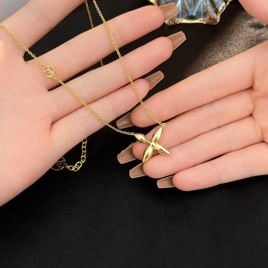 [Luxery]LOUISETTE GOLD NECKLACE