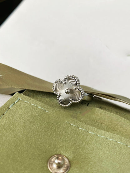 [Luxery]CLOVER SILVER RING