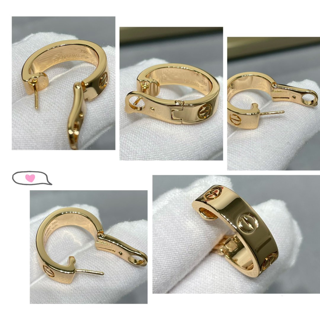 [Luxery]LOVE 5.5MM EARRINGS