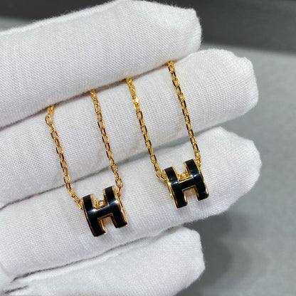 [Luxery]MINI POP H NECKLACE