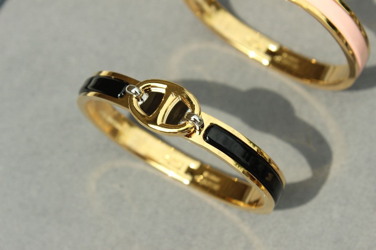 [Luxery]CLIC CHAINE GOLD BRACELET