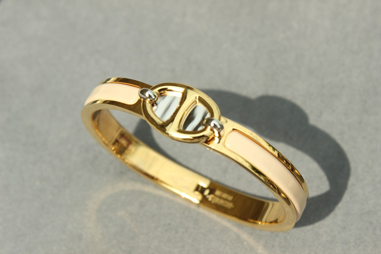 [Luxery]CLIC CHAINE GOLD BRACELET