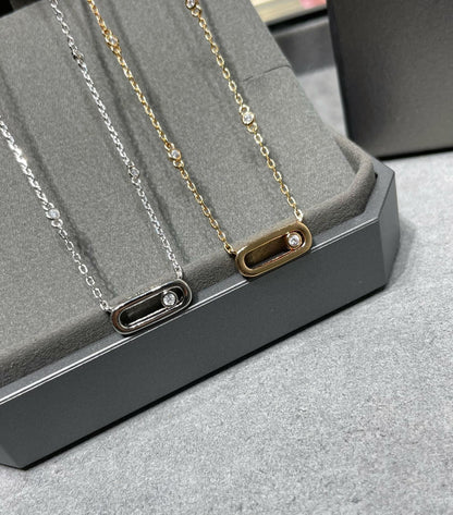 [Luxery]MOVE UNO DIAMOND NECKLACE