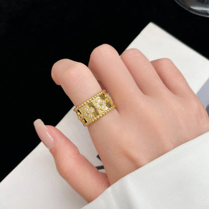 [Luxery]PERLEE DIAMOND LARGE RING