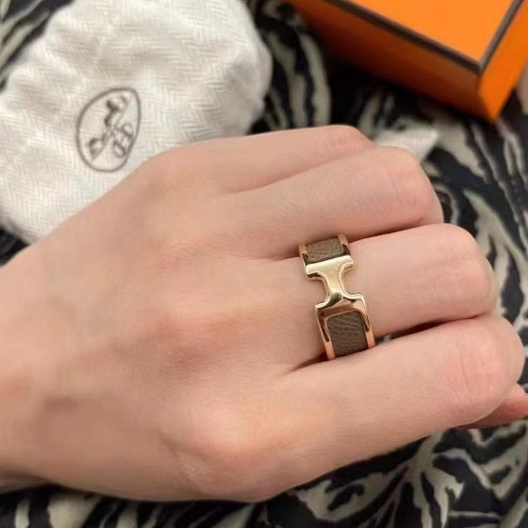 [Luxery]OLYMPE PINK GOLD RING
