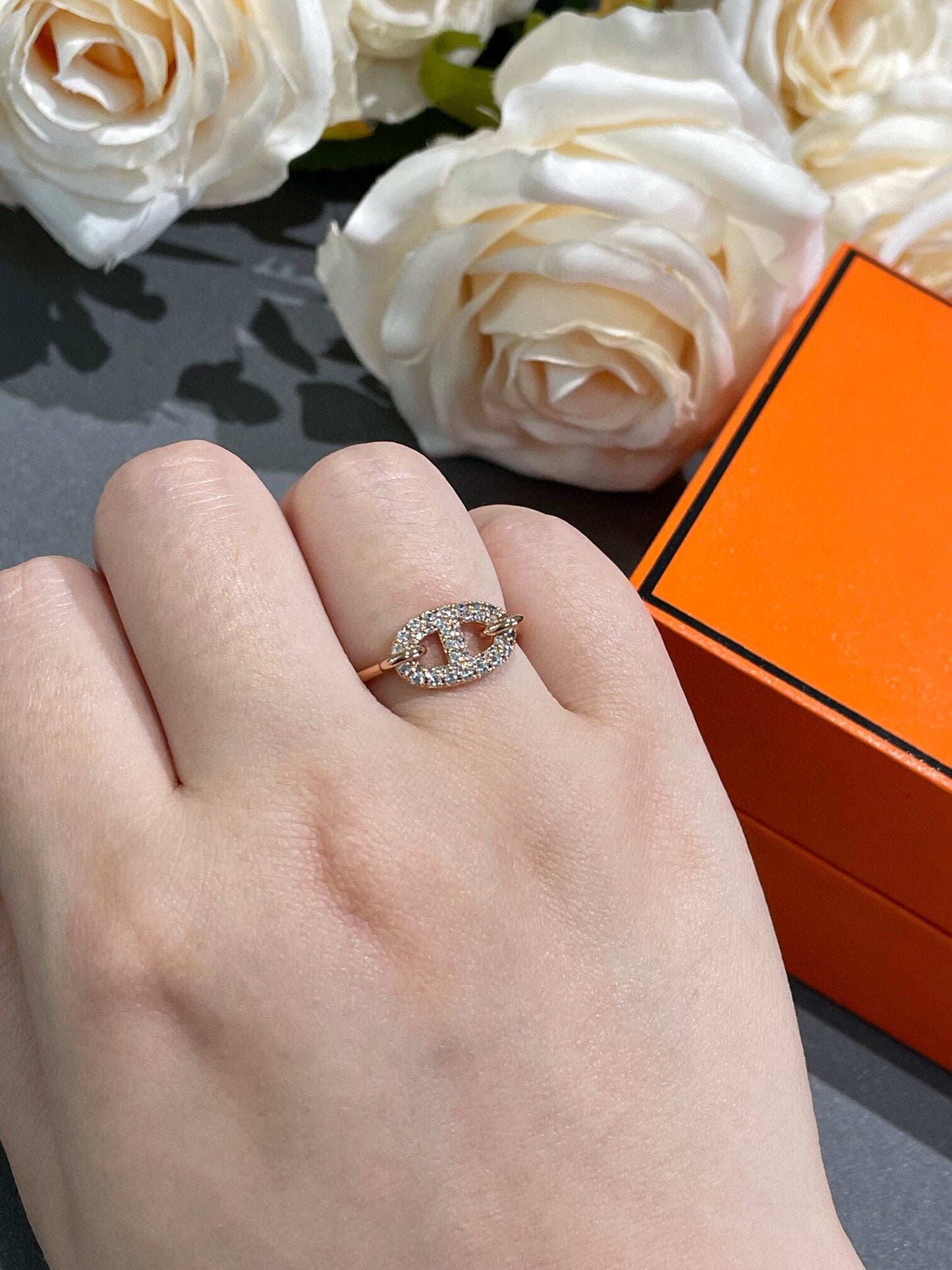 [Luxery]RONDE SMALL DIAMOND RING