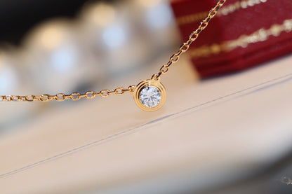 [Luxery]DAMOUR DIAMOND NECKLACE