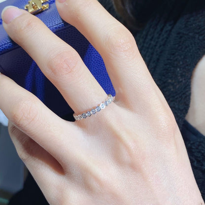 [Luxery]BEE LOVE DIAMOND PAVED SMALL RING