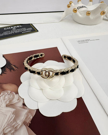 [Luxery]Double C Open Bangle