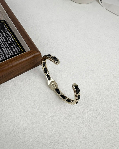 [Luxery]Double C Open Bangle