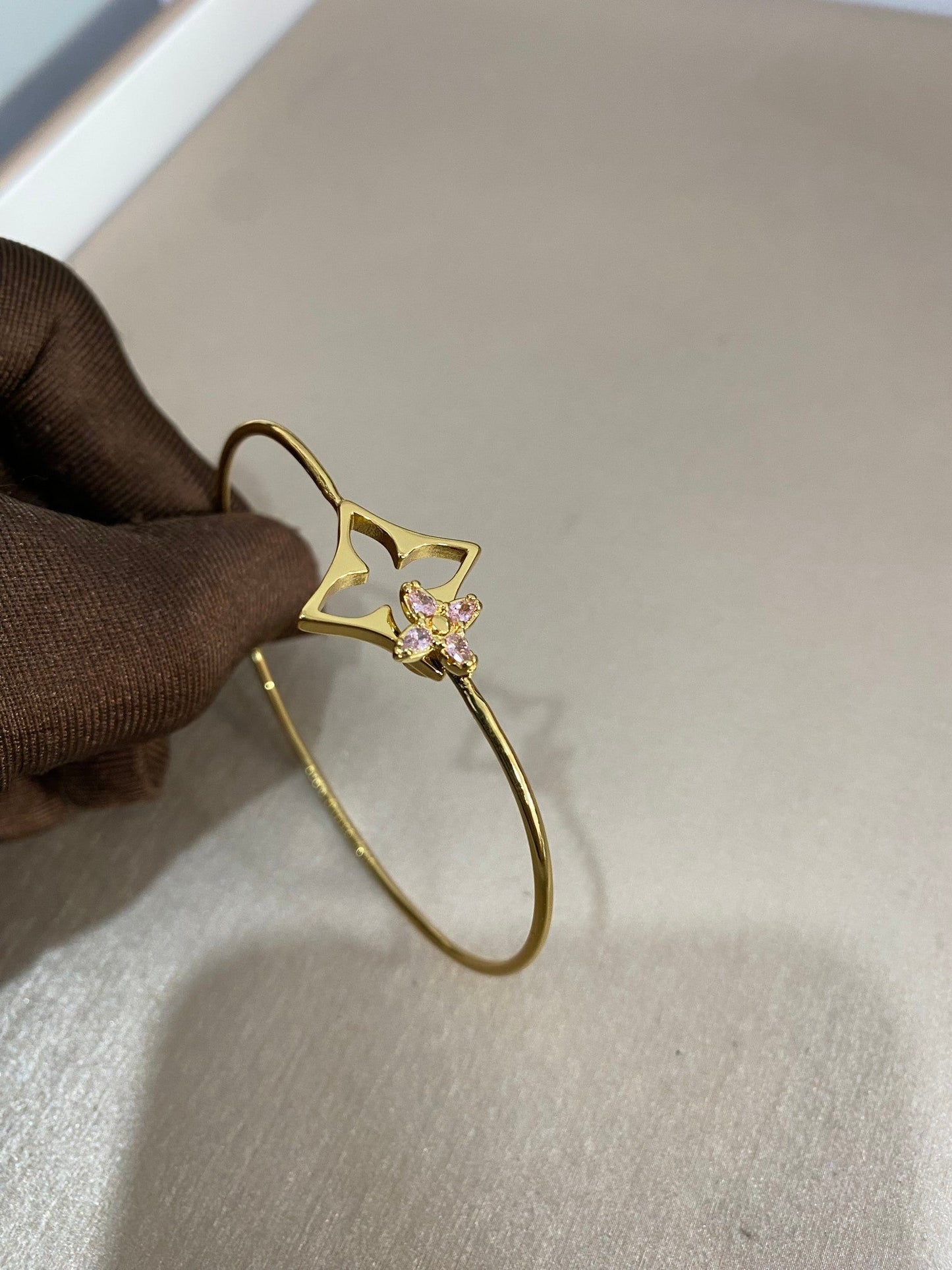 [Luxery]Pink Diamond Bracelet