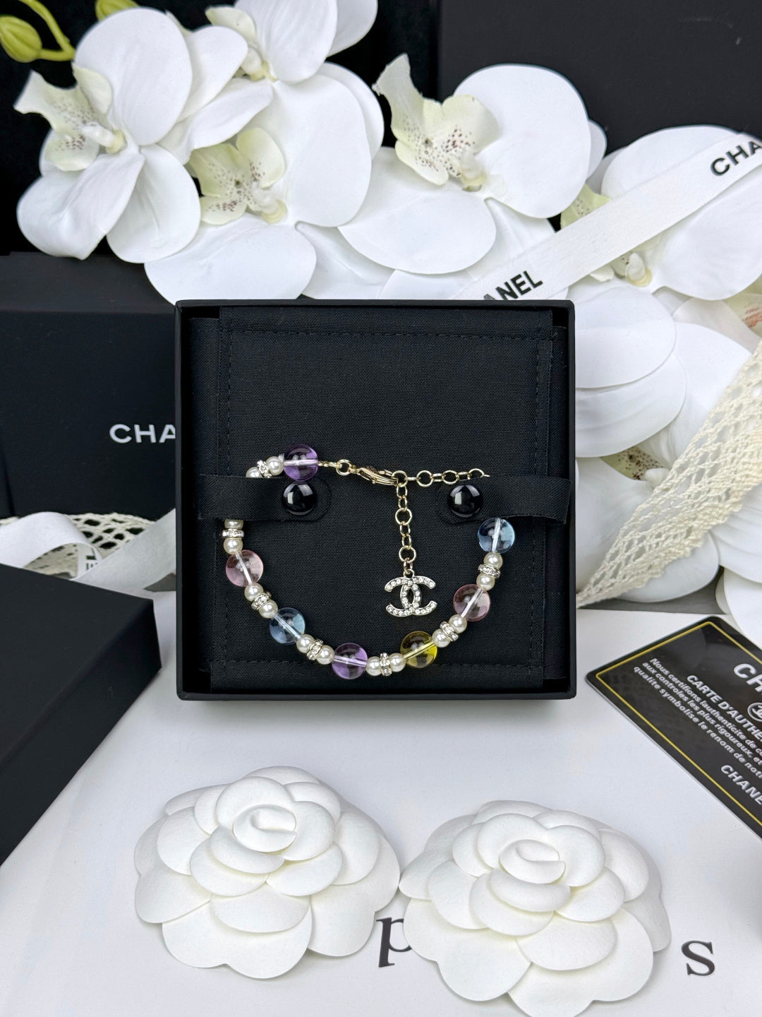 [Luxery]Colorful Transparent Resin Bracelet