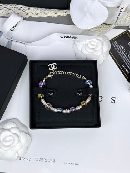[Luxery]Colorful Transparent Resin Bracelet