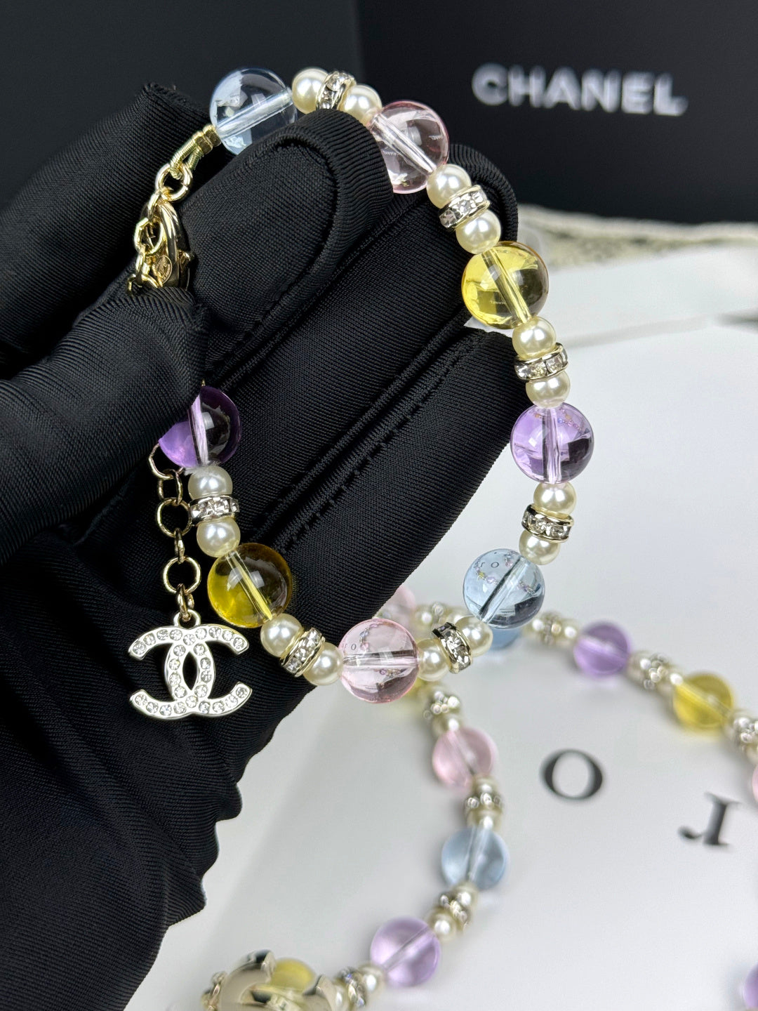 [Luxery]Colorful Transparent Resin Bracelet