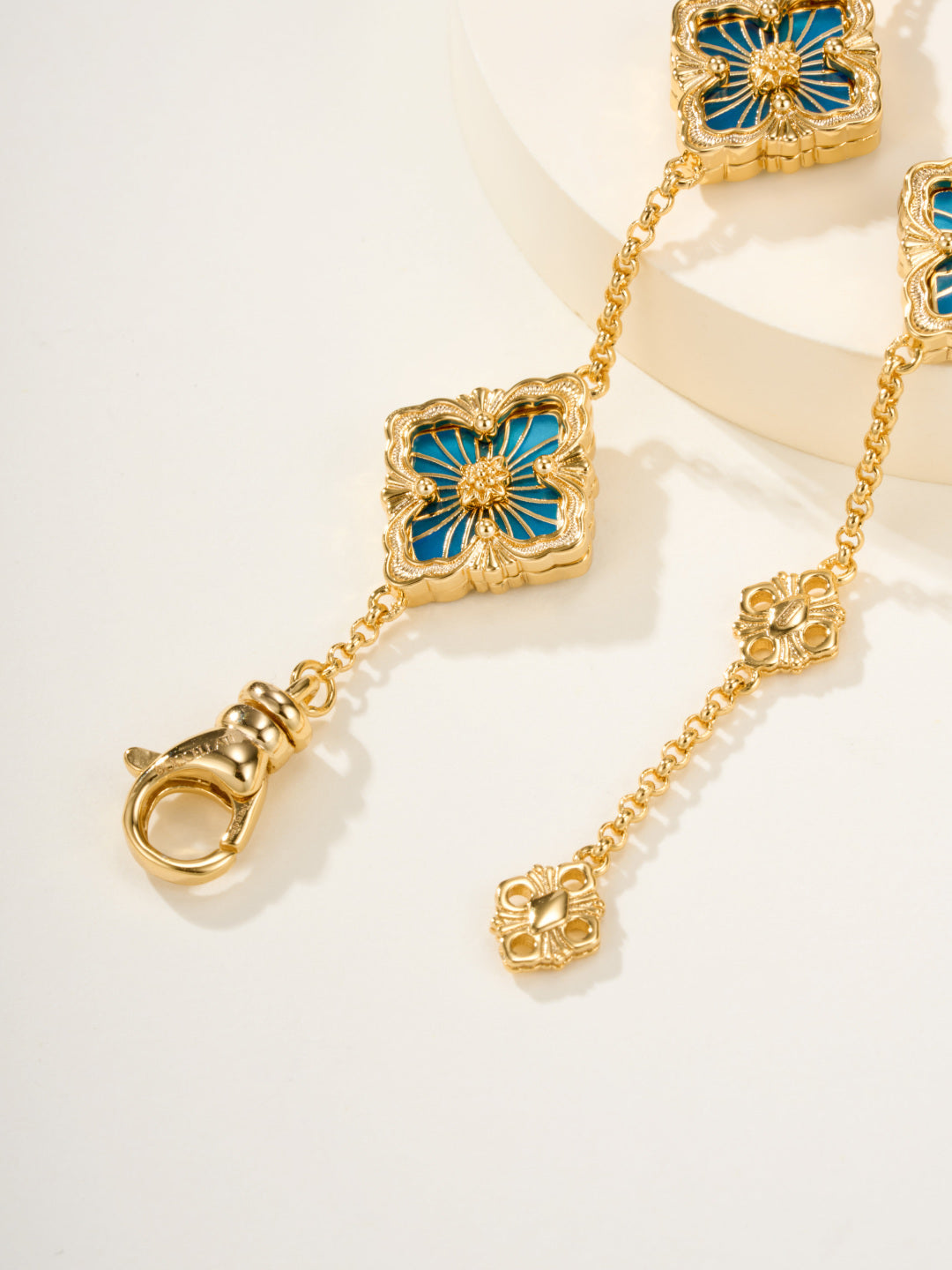 [Luxery]B.C.L ENAMELED Five-Flower Bracelet£¨Various Colors)