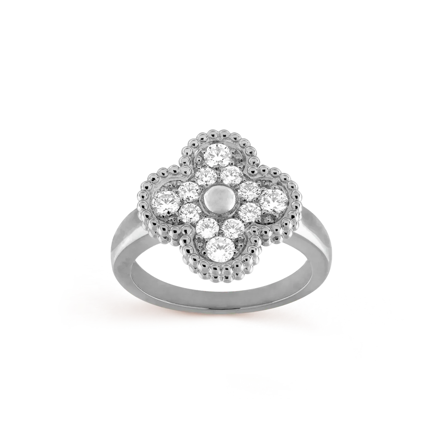 [Luxery]CLOVER DIAMOND RING