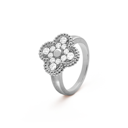 [Luxery]CLOVER DIAMOND RING